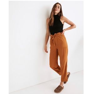 Madewell Women’s Dunaway Paperbag Pants